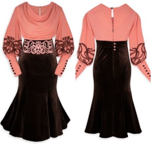 Disney Dresses & Skirts - NWT Disney Parks Dress Shop Main Street USA Parlor Midi Dress